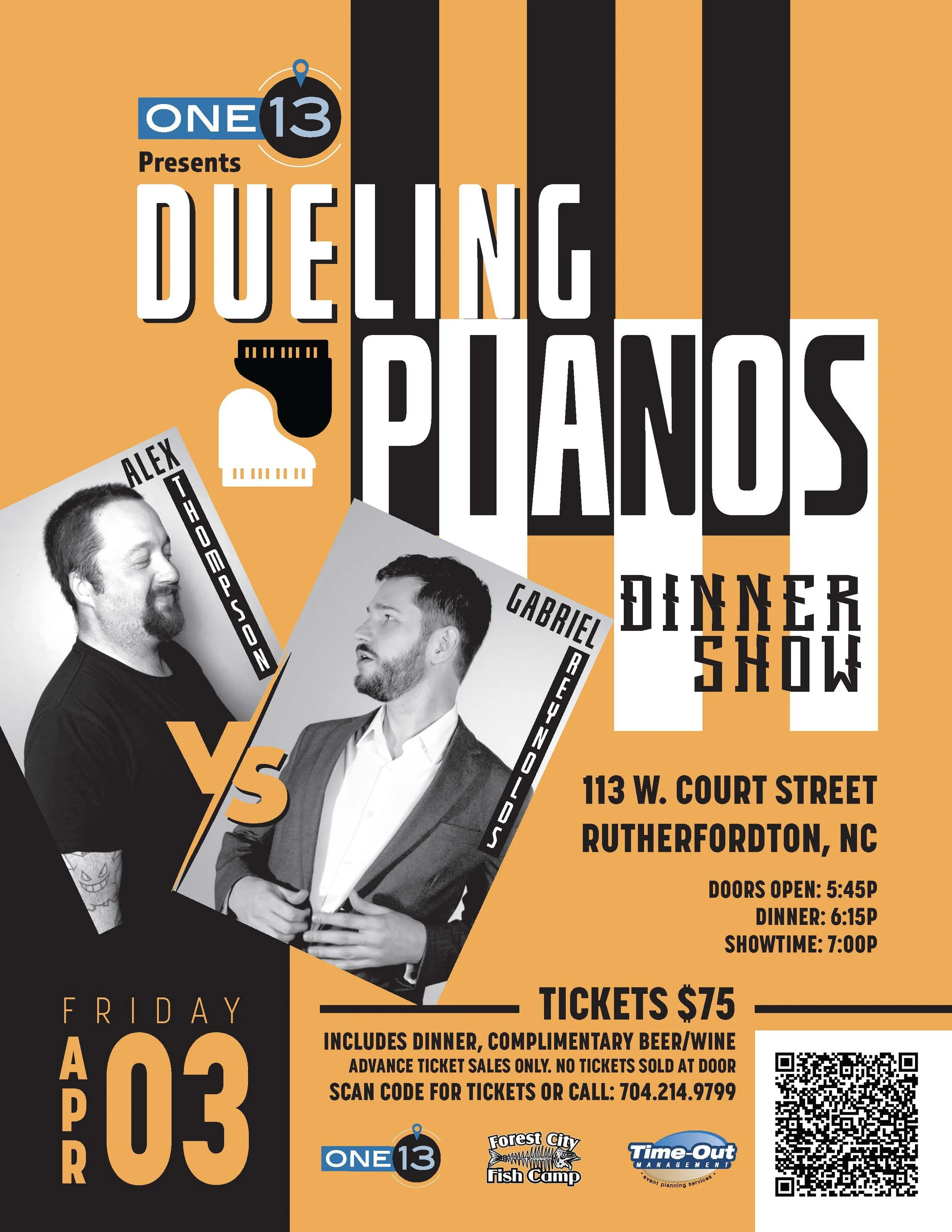 Dueling Pianos Dinner Show
