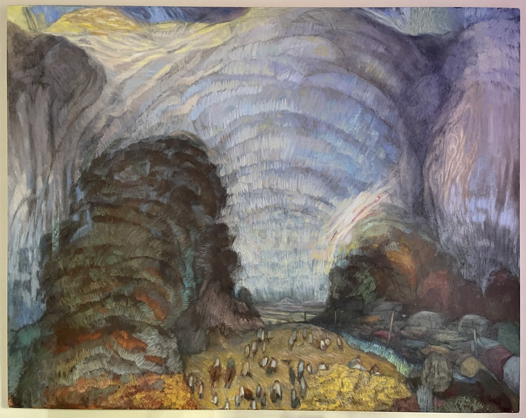 On the Way (44" x 56")