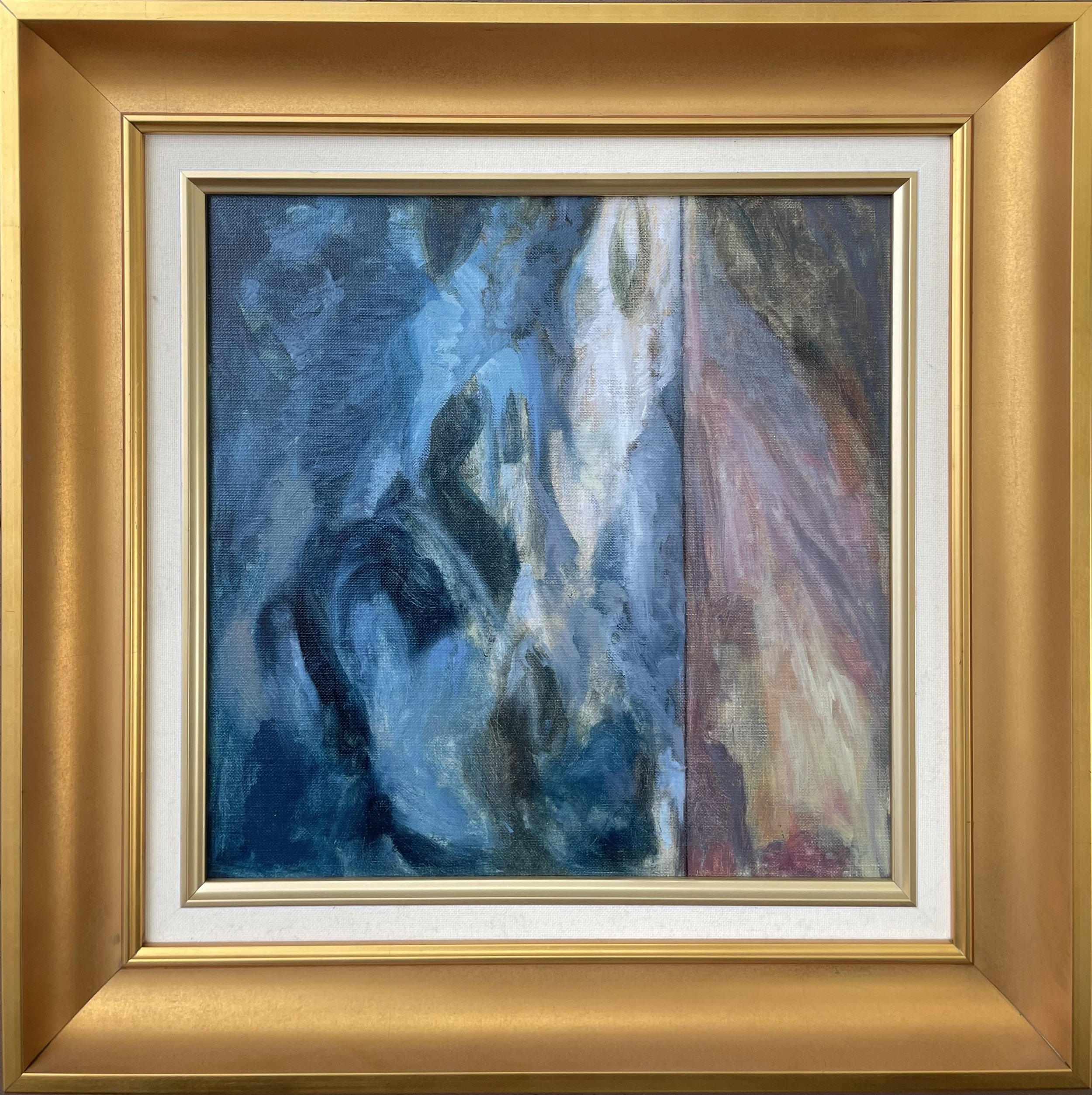 The Queen (15" x 15" framed)