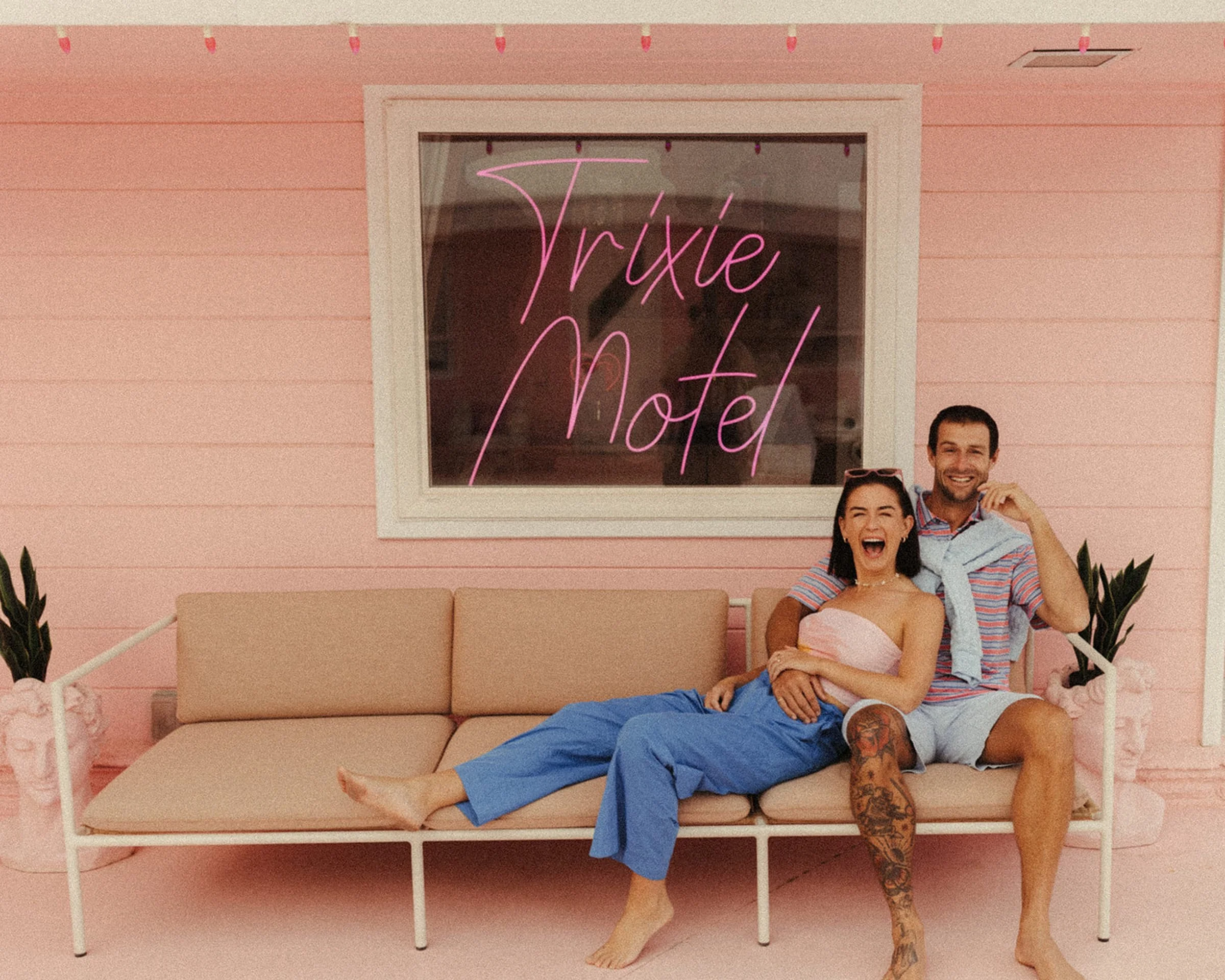 Aesha + Scott's Retro Palm Springs Engagement Photos04.jpg