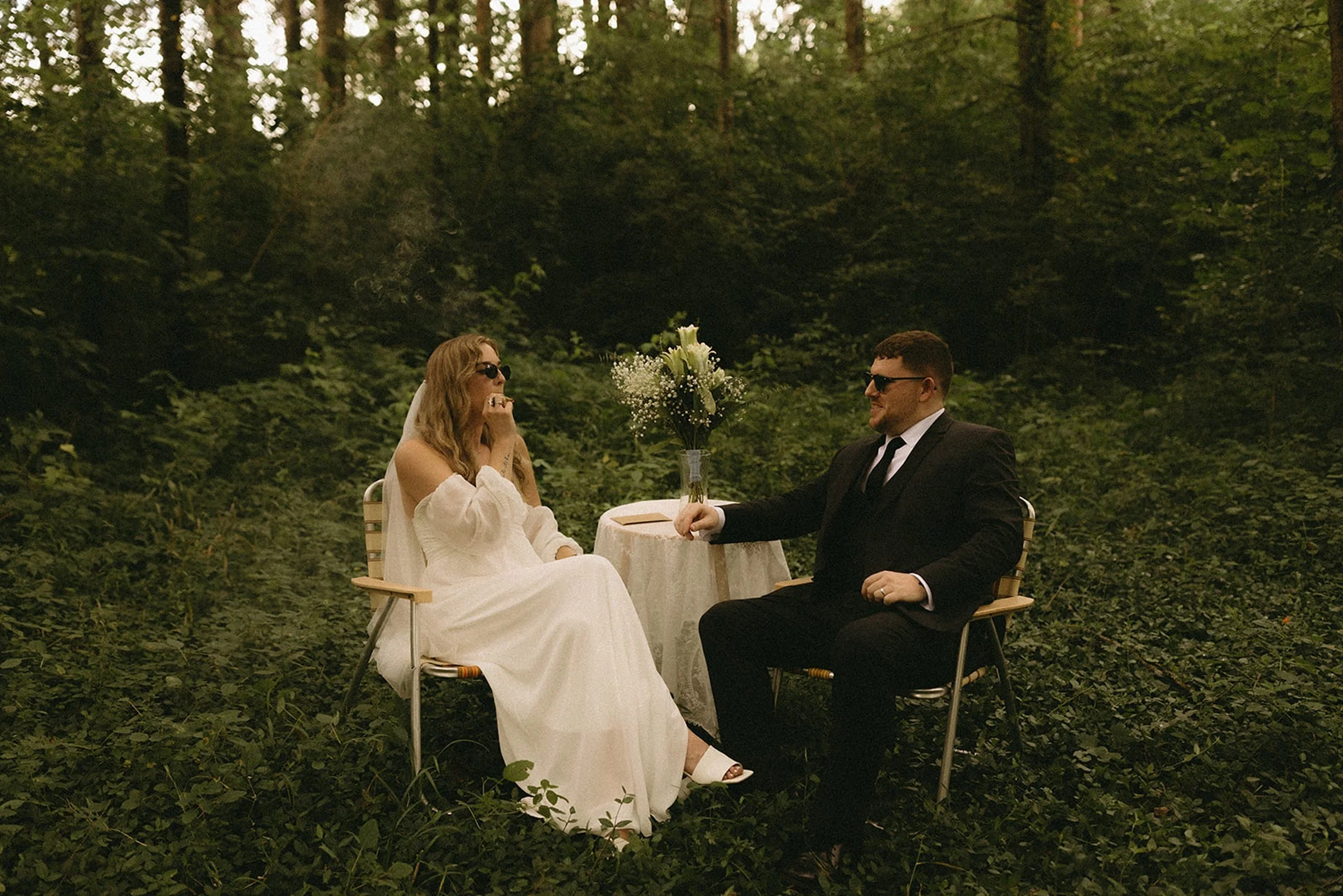 Intimate Forest Elopement in Morrow, Ohio | Bailey + Cameron