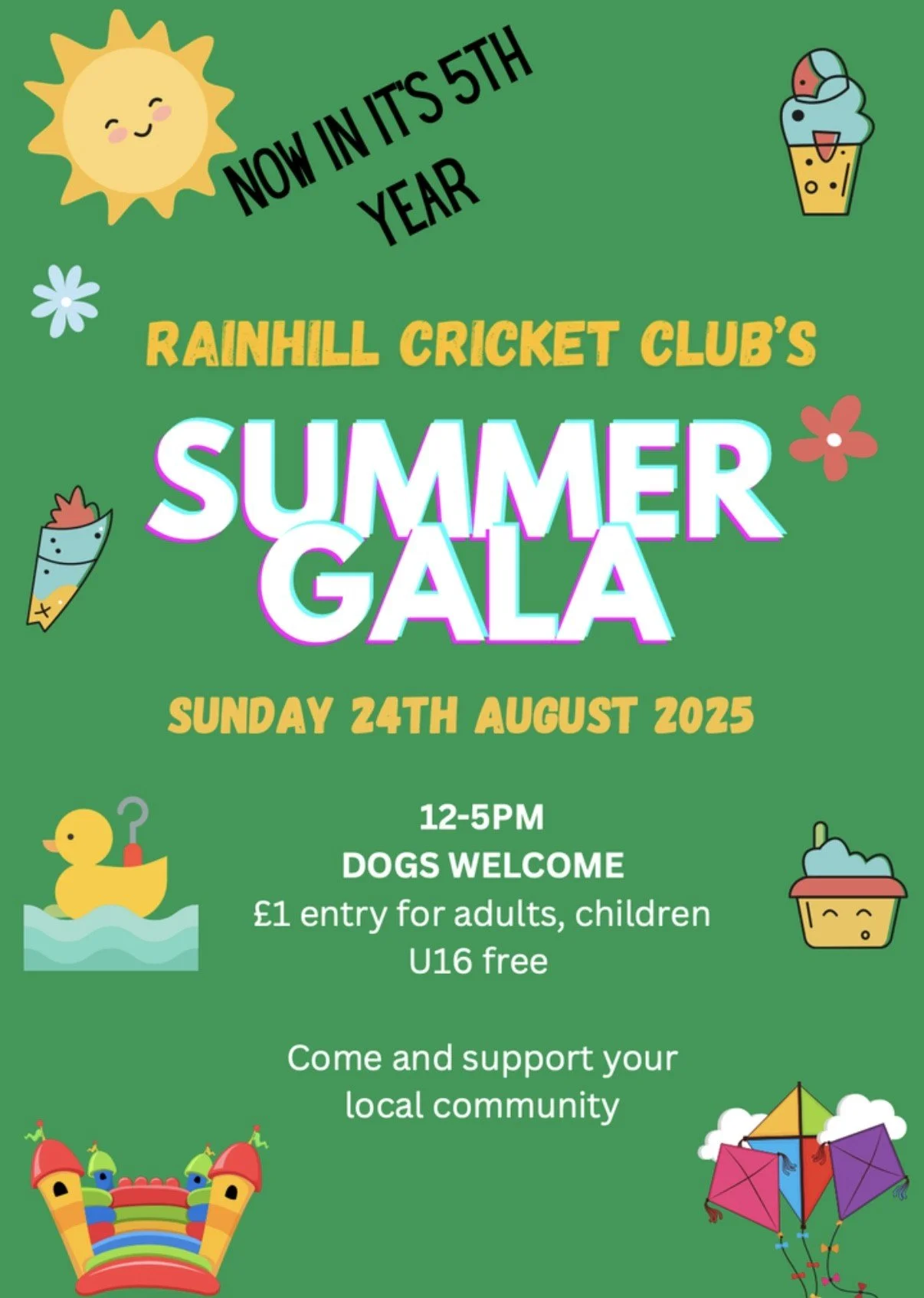 Rainhill Cricket Club Gala