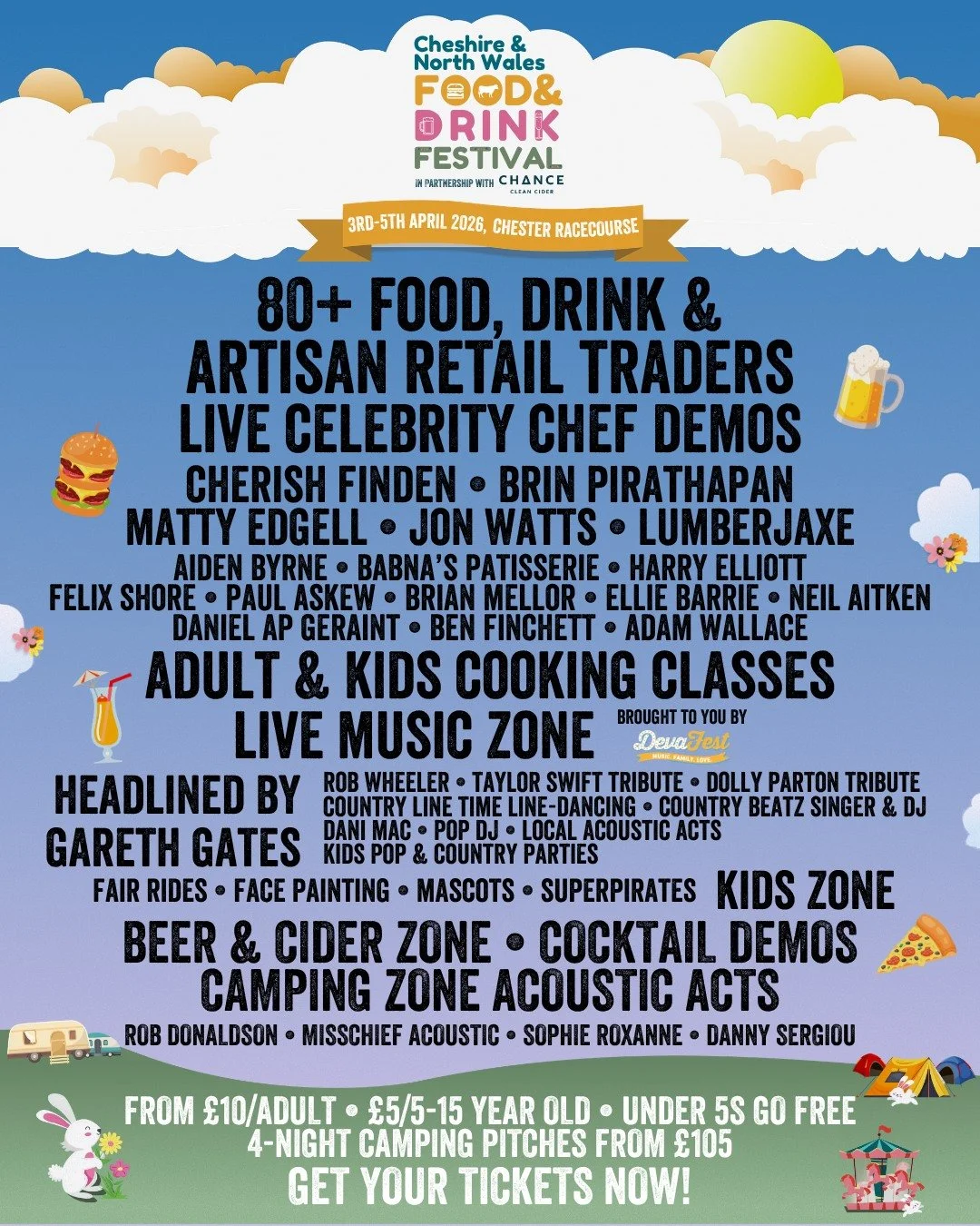 We&rsquo;re heading to the Cheshire Food &amp; Drink Festival this Easter weekend!
📍 Chester Racecourse
📅 3rd&ndash;5th April
Come and find 3D Fantasy Prints alongside plenty of stalls, live entertainment, and plenty of food &amp; drink.
✔️ Unique 