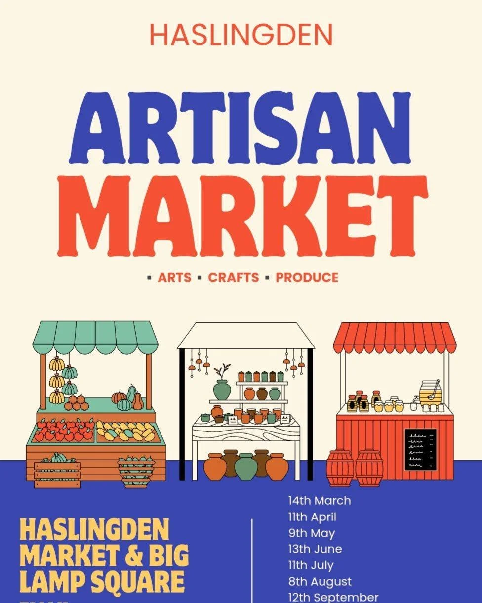 🔥 New event added! 🔥

For the first time We&rsquo;re heading to Haslingden Market this week!
📍 Haslingden Market, BB4 5QQ
📅 Saturday 11 April 2026
⏰ 10:00  15:00

A newly revamped market right in the heart of Rossendale &mdash; packed with indepe