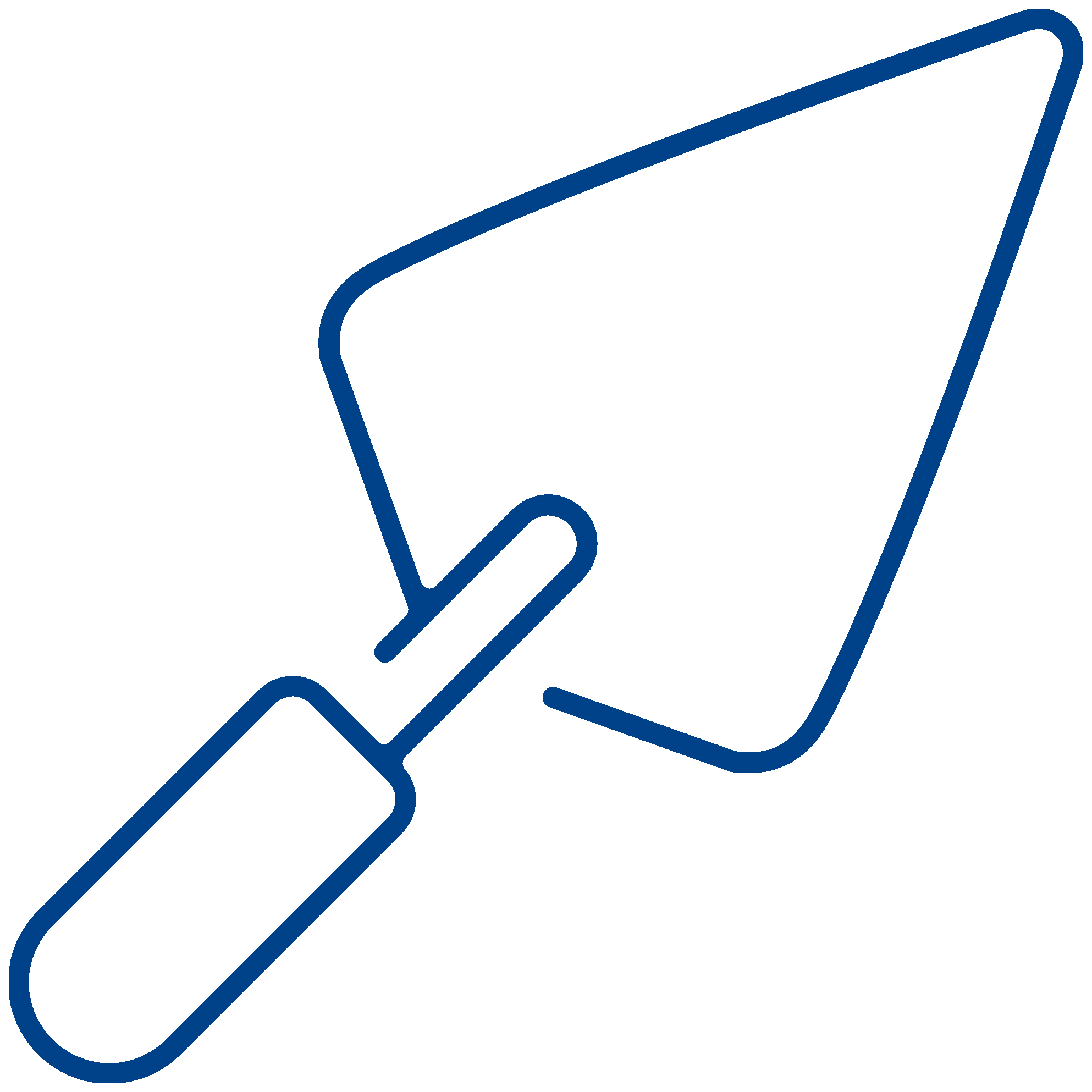 Icon von einem Spachtel