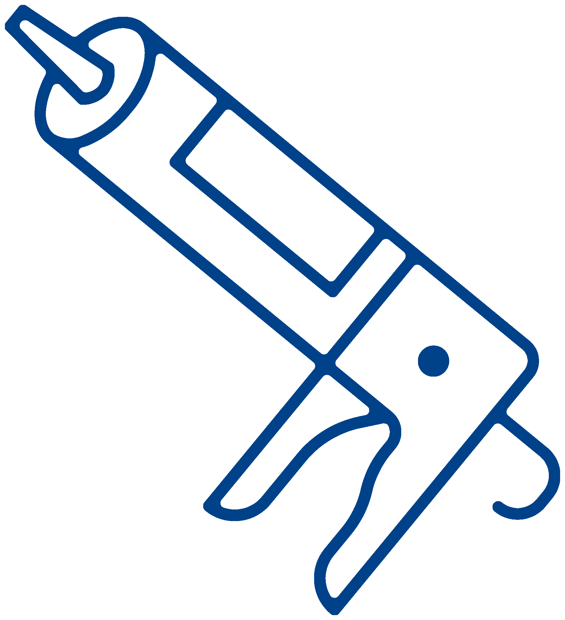 Icon von einem Silikon Werkzeug