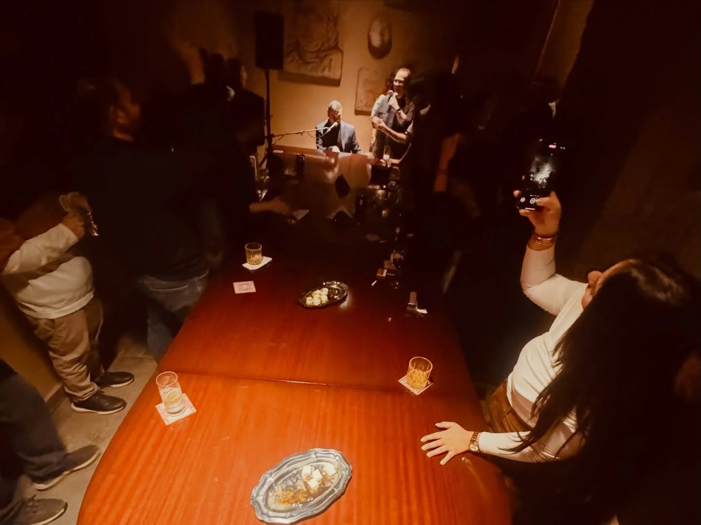 The piano floated | Voices followed | Z&eacute;ki listened.