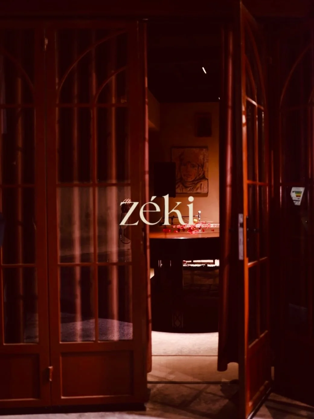 The door is half-open, to those who relate, and to whom we relate. Only.