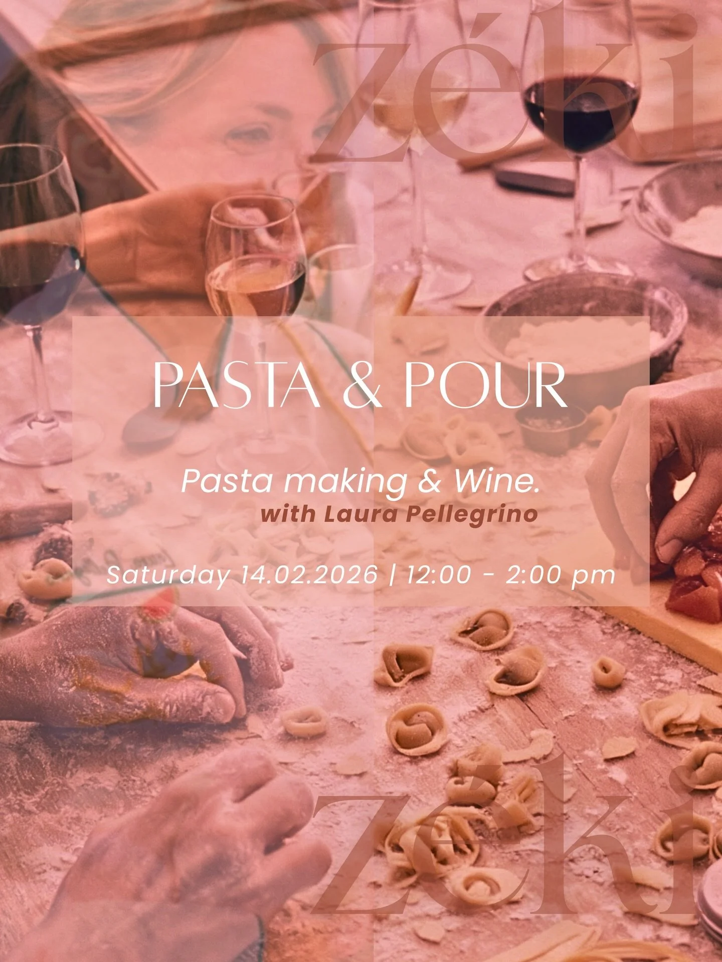 Flour on your hands, wine in your glass, amore at noon.
Saturday 140.2 12 PM | Book your spots, link in bio.