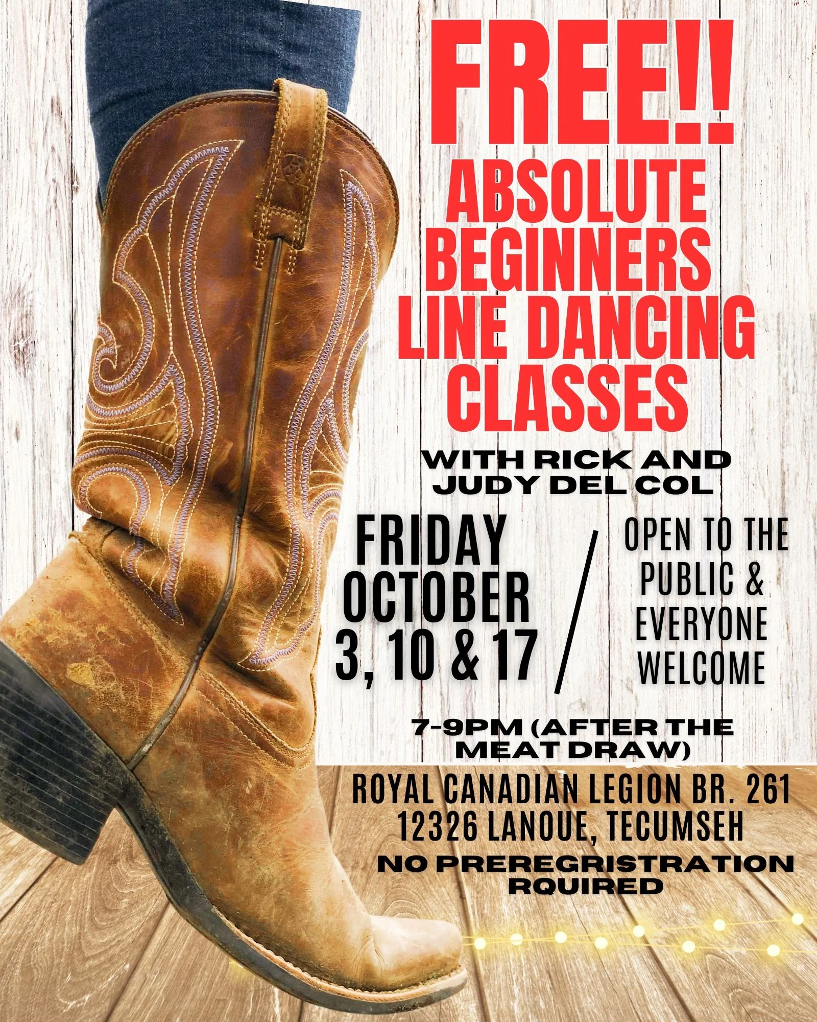 Free Line Dancing
