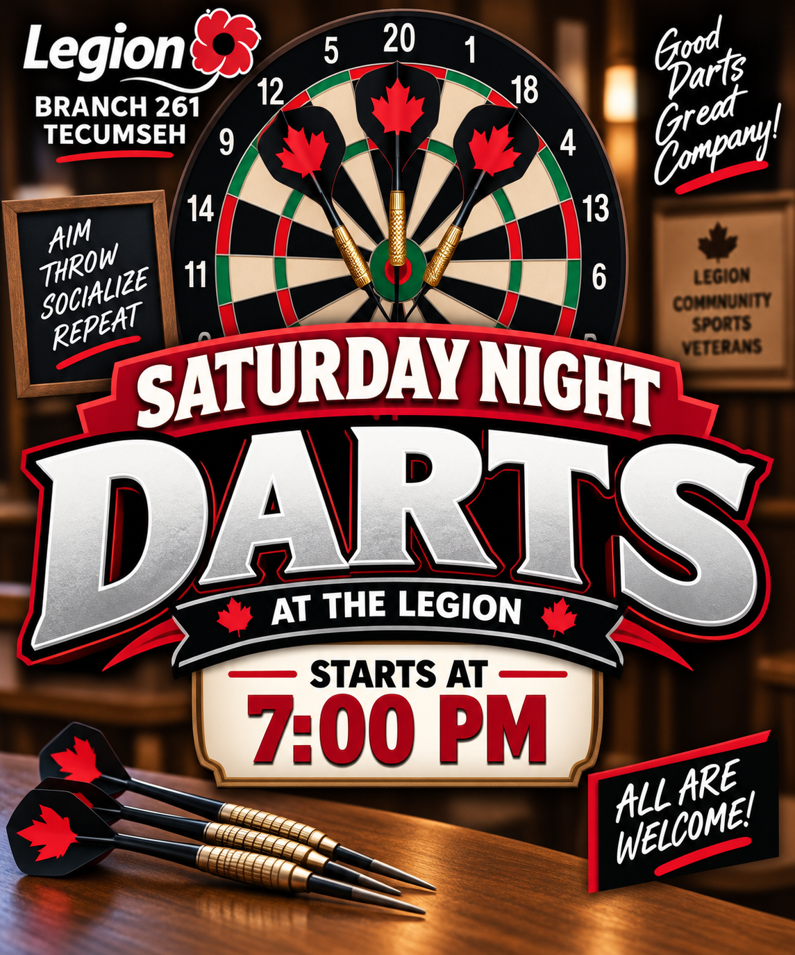Saturday Night Darts