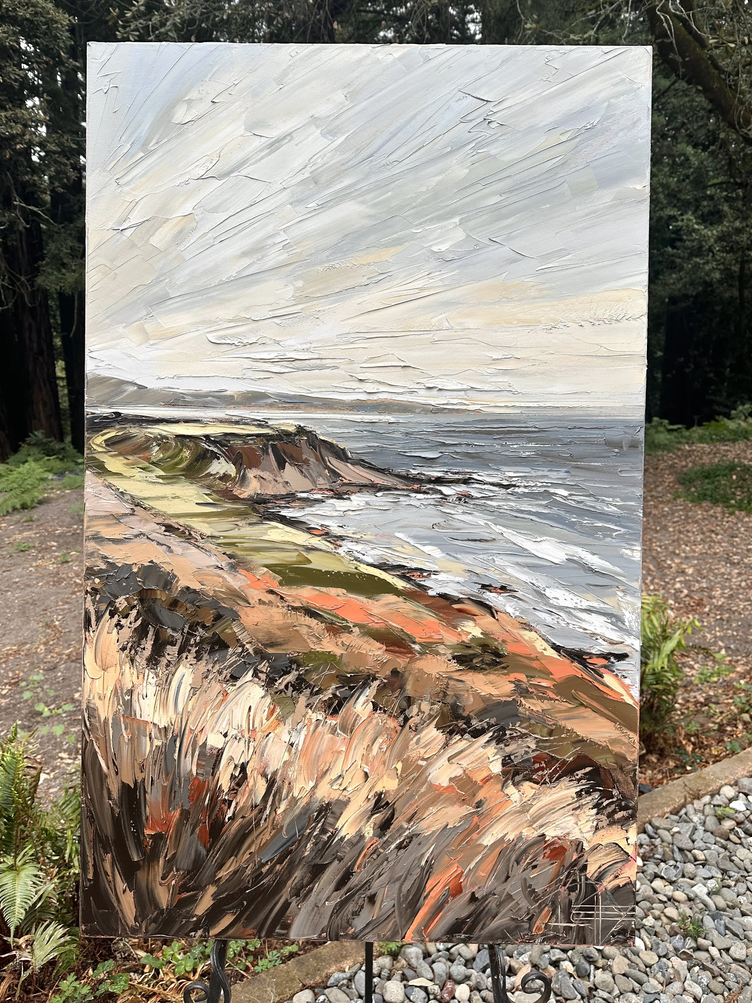 From Turnberry to Pebble Beach: How a Custom Painting Evolves