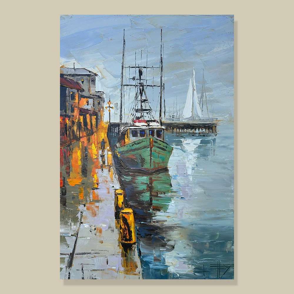 Evening at the Wharf