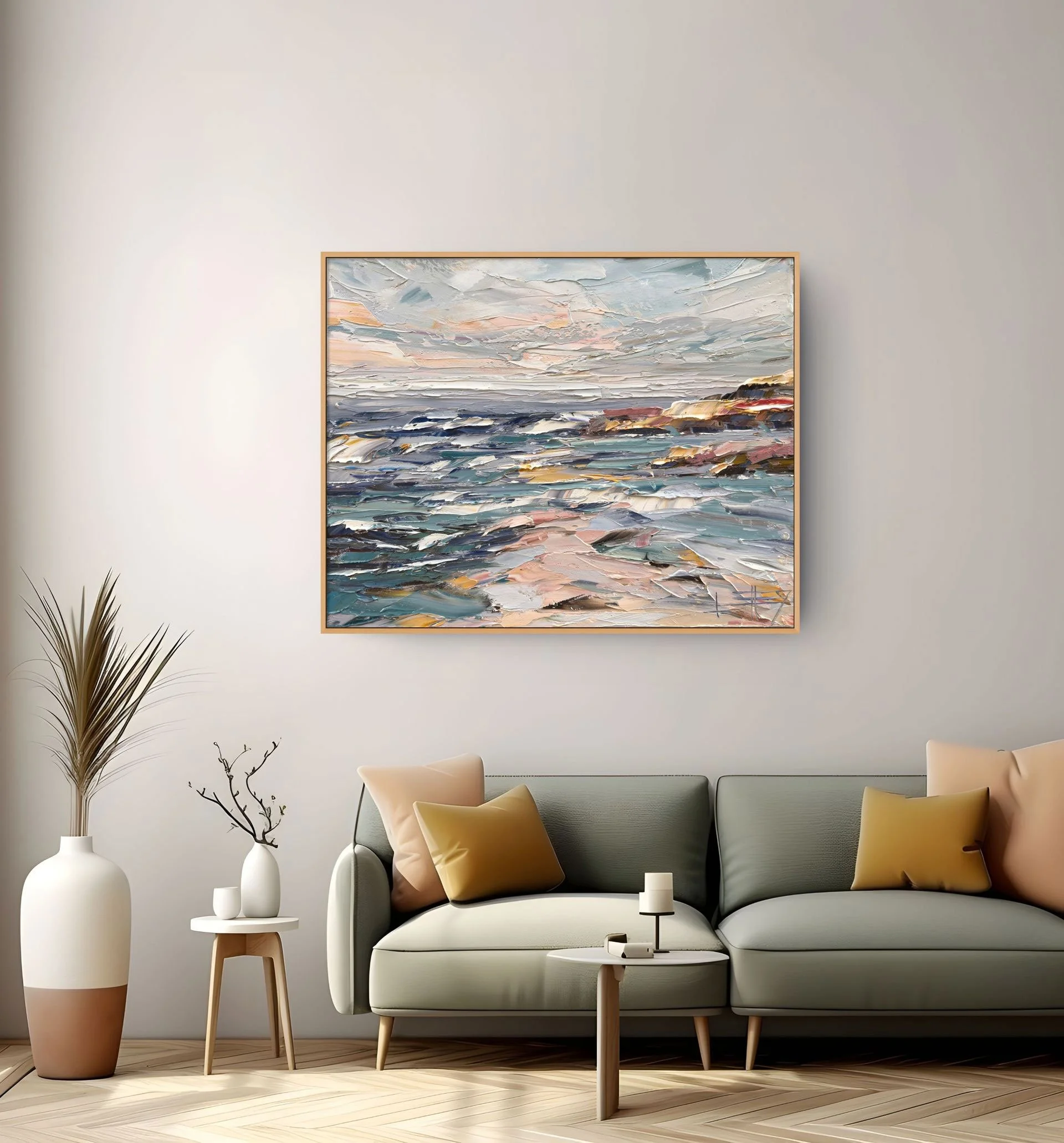 Limited Edition Fine Art Canvas Print - Soft Horizon Drift