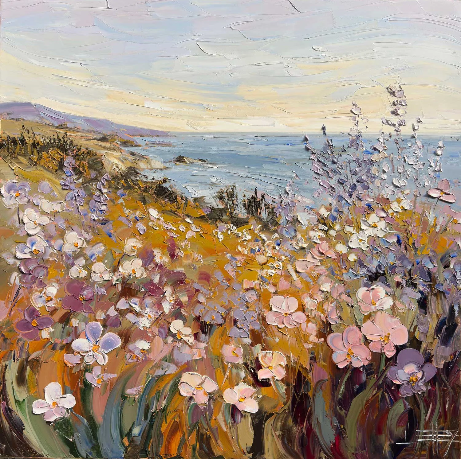Where the Wildflowers Meet The Sea