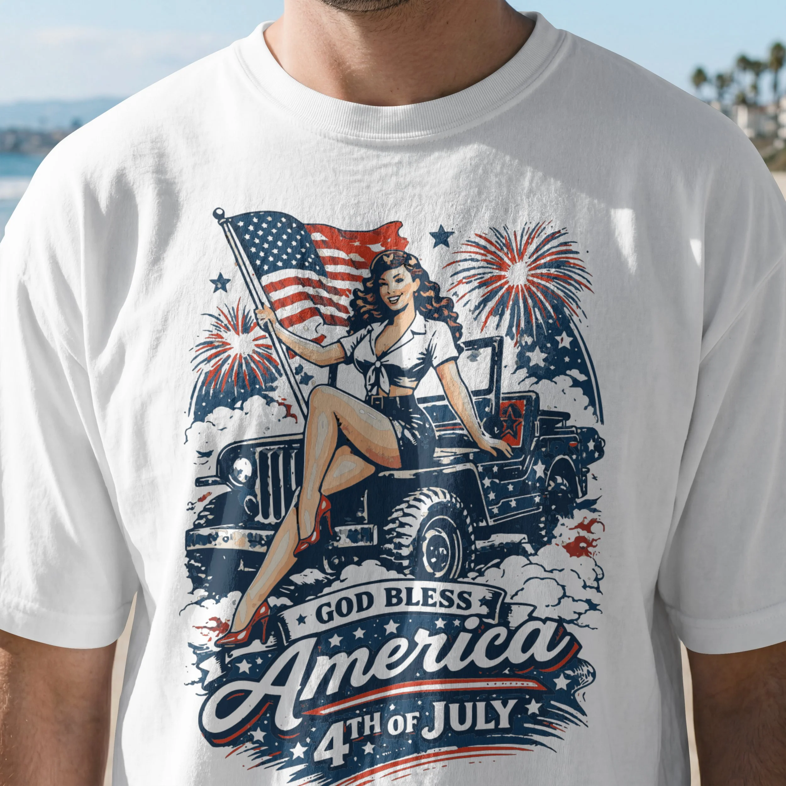 4th of July Pinup