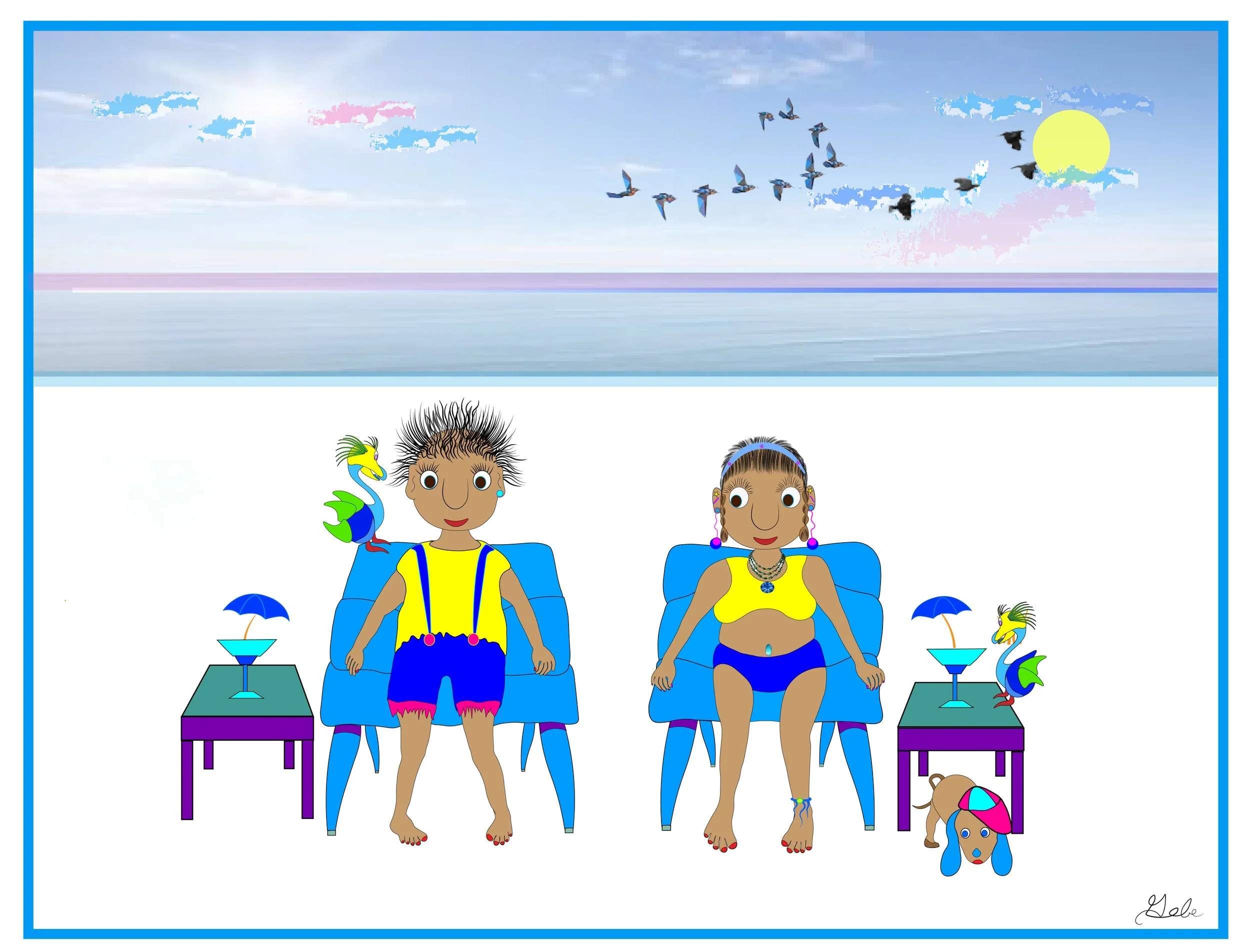 A Simple Life-Limited edition- Framed Prints