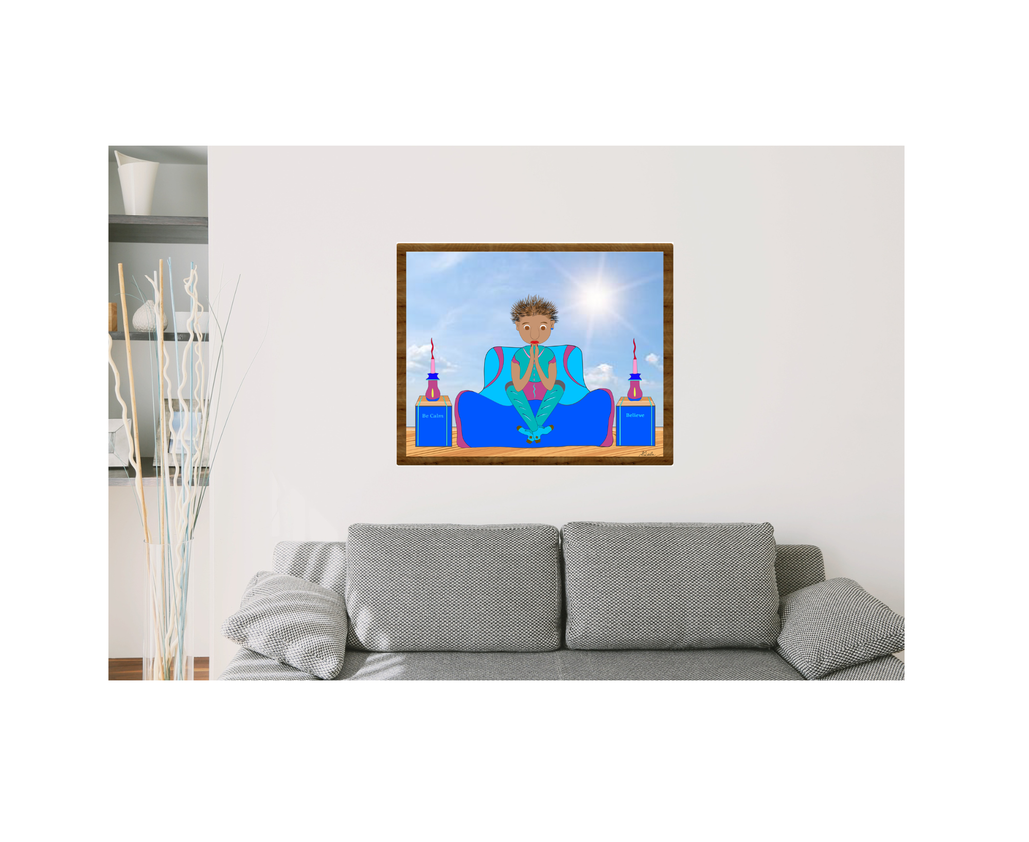 Meditating man living room mockup.png