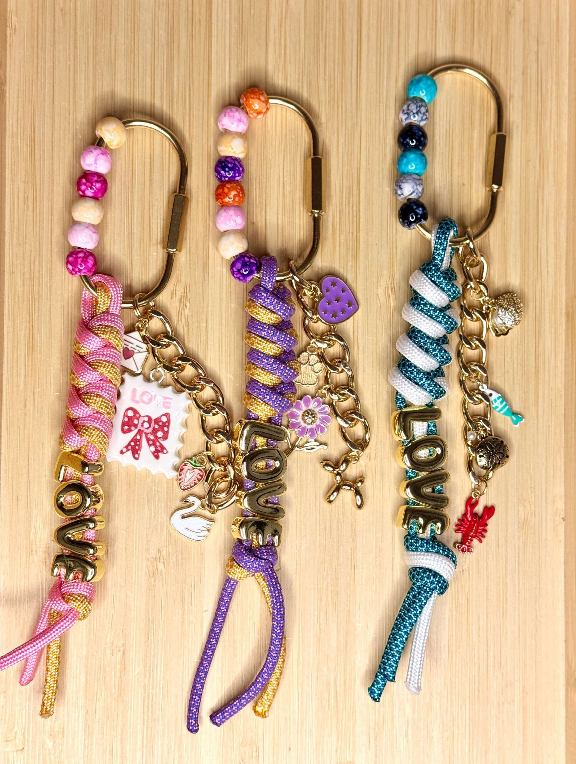 One of a Kind Love Bag Charms