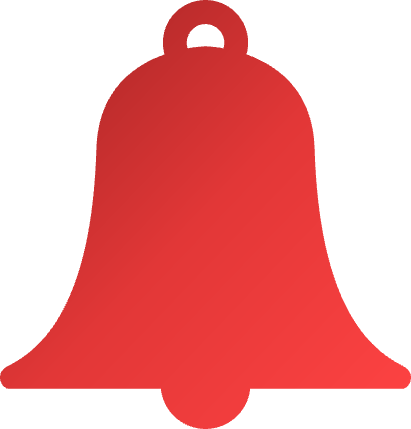 Abstract red geometric shape with varying shades and angles