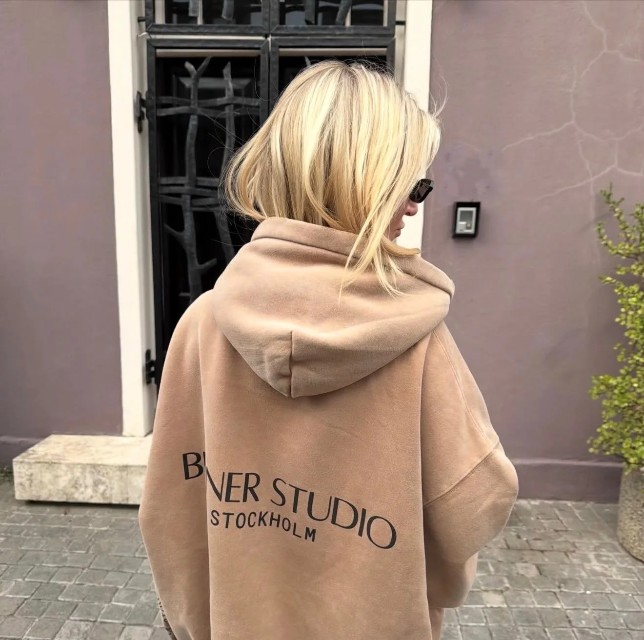 washed zip hoodie