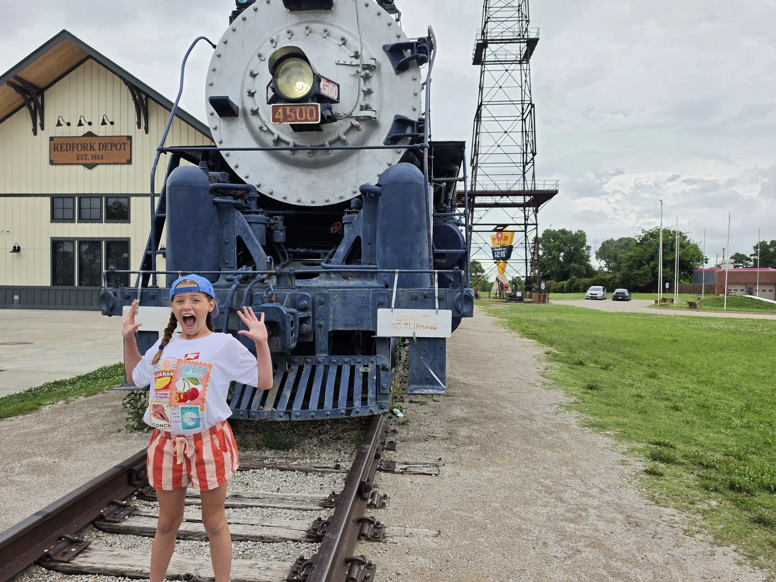 Train at the Route 66 Historic Village