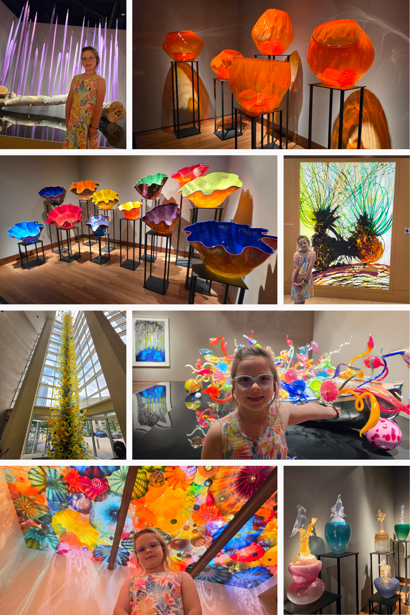 Chihuly collection at OKC Museum of Art
