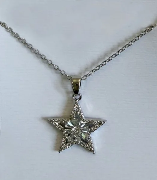 Silver Star Necklace