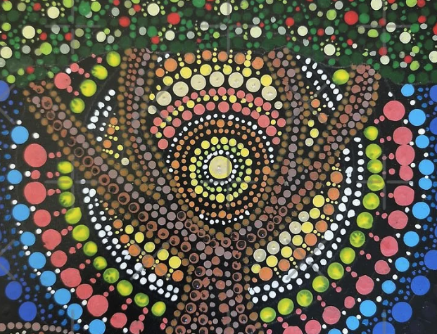 The Tree of Life - Dot Art