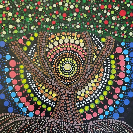 The Tree of Life - Dot Art