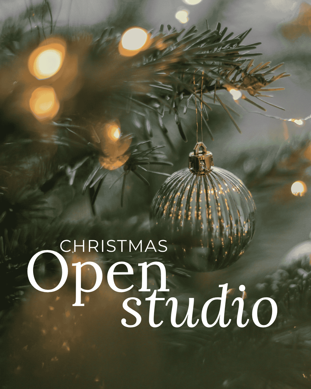 Christmas Open Studio Event