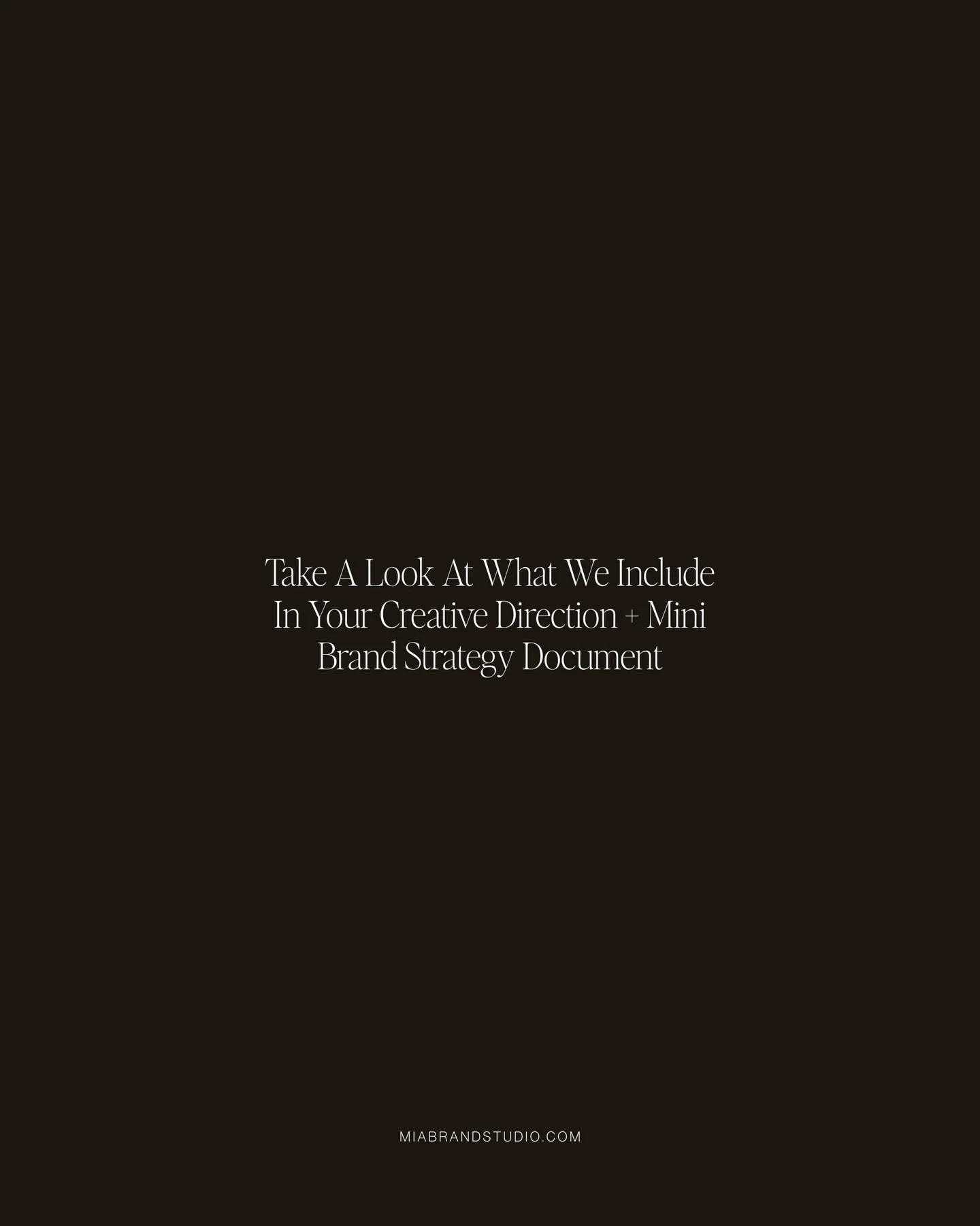 Your brand deserves more than beautiful visuals. 

Inside this brand strategy document, we build the foundation that guides every decision, every touchpoint, and every experience your audience has with your business. 

We define your core message, yo
