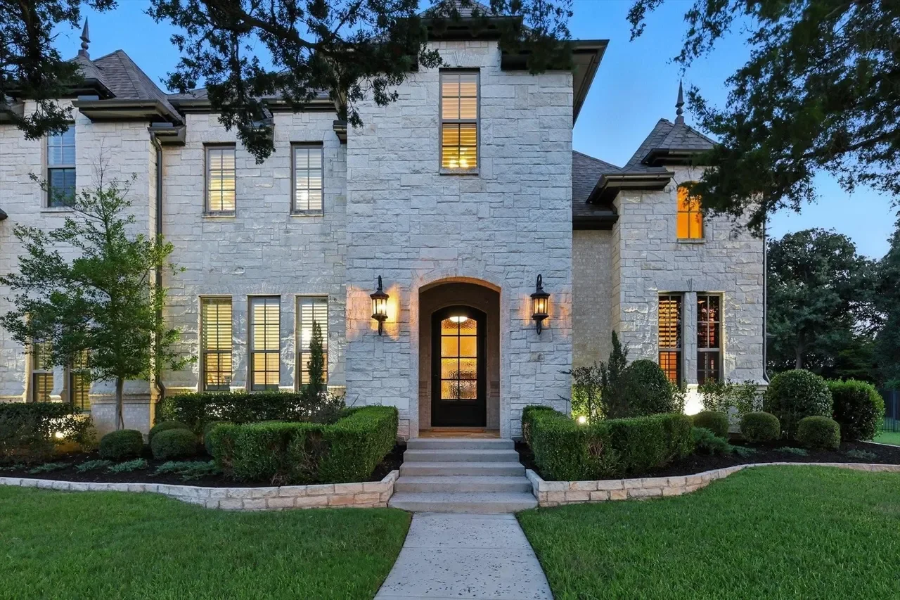 A large stone house with clean window by Humble Cleaners in Southlake, Texas
