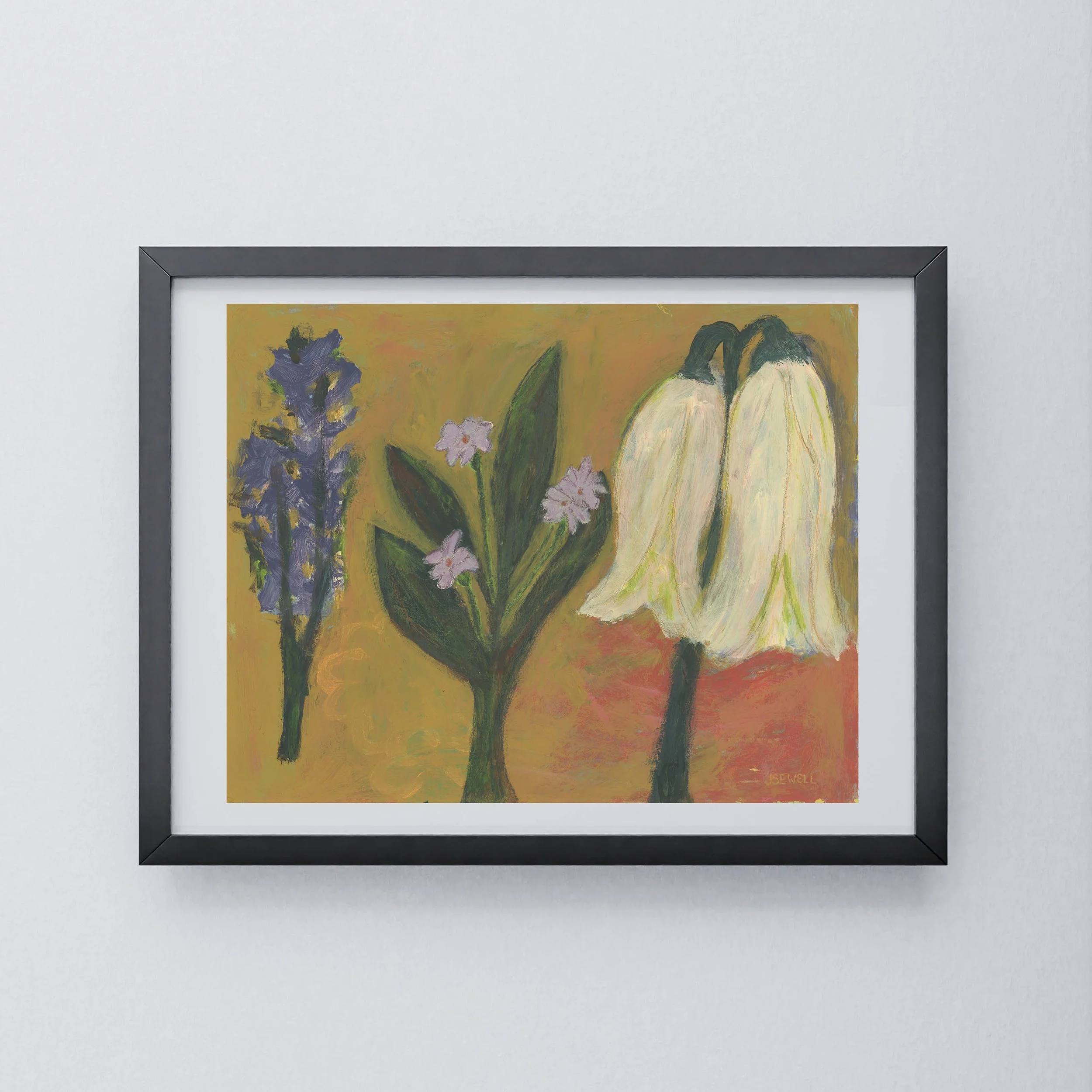 107.26.What do the Flowers Talk About 11x14 Framed.jpg