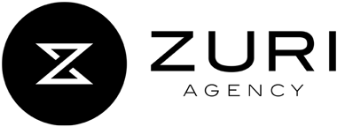 Black background with white stylized letter 'Z' and geometric shapes