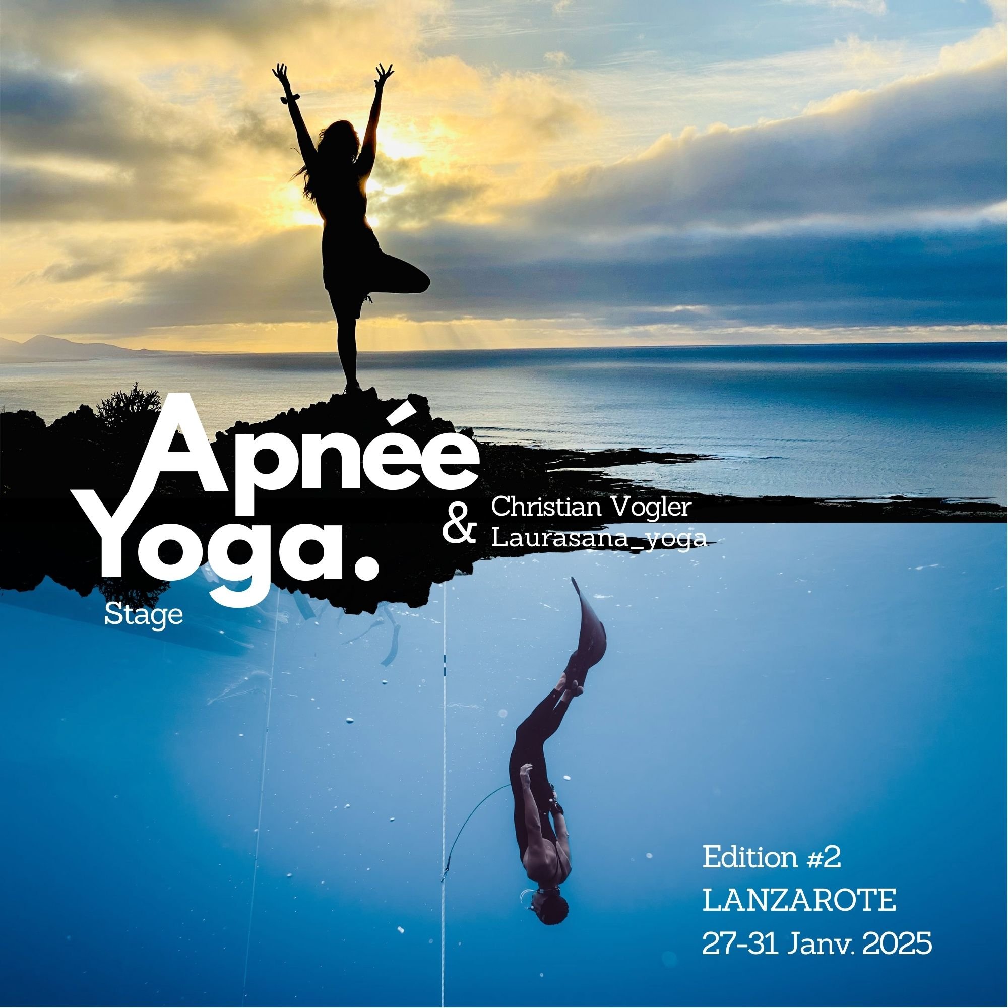 Stages Apnée Yoga - Lanzarote