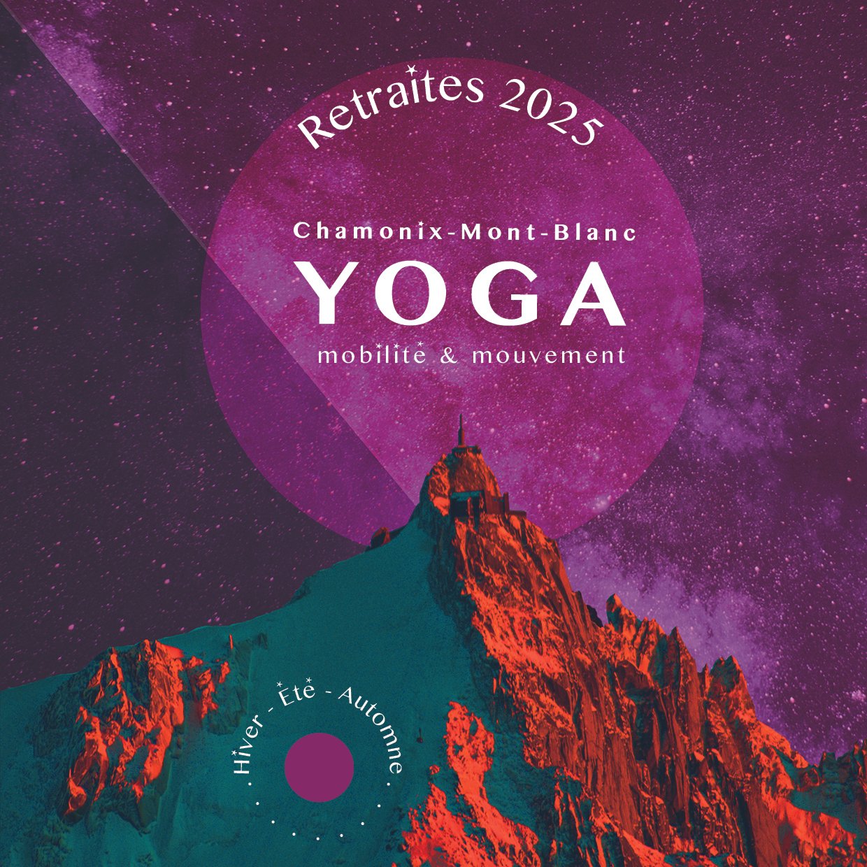 Retraites Yoga, mobilité &amp; mouvement - Chamonix-Mont-Blanc