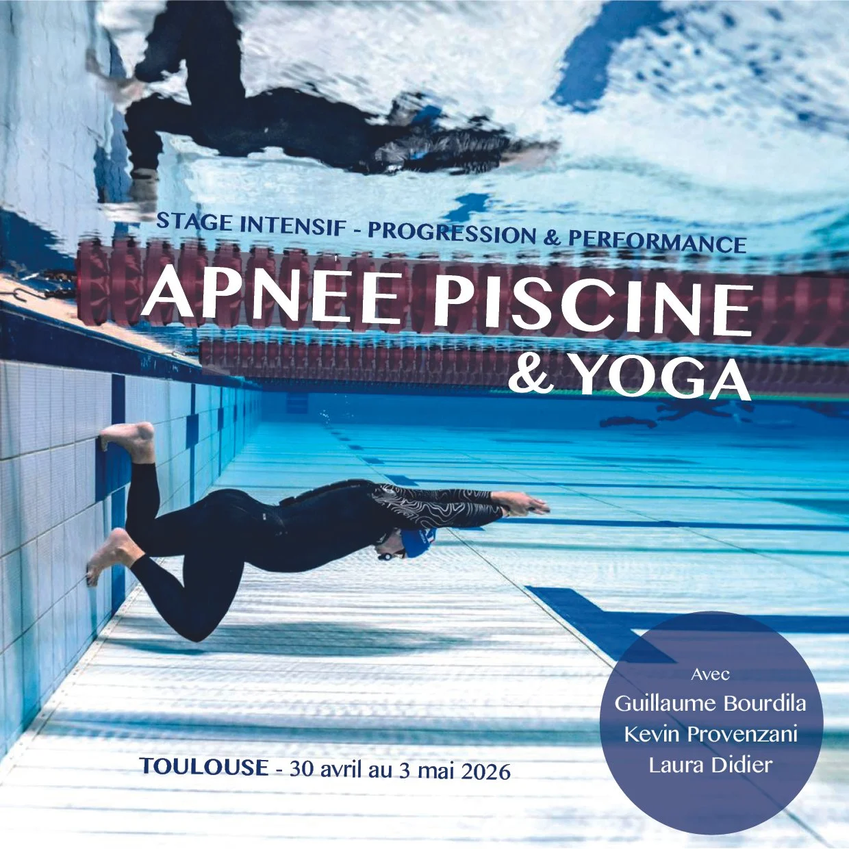Stage intensif apnée piscine & yoga