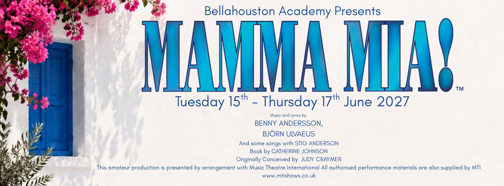 Bellahouston Academy brings MAMMA MIA! to Glasgow’s Southside for its biggest school show yet