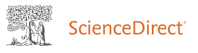 ScienceDirect logo with a tree and flowering branches on the left and the text 'ScienceDirect' in orange on the right.