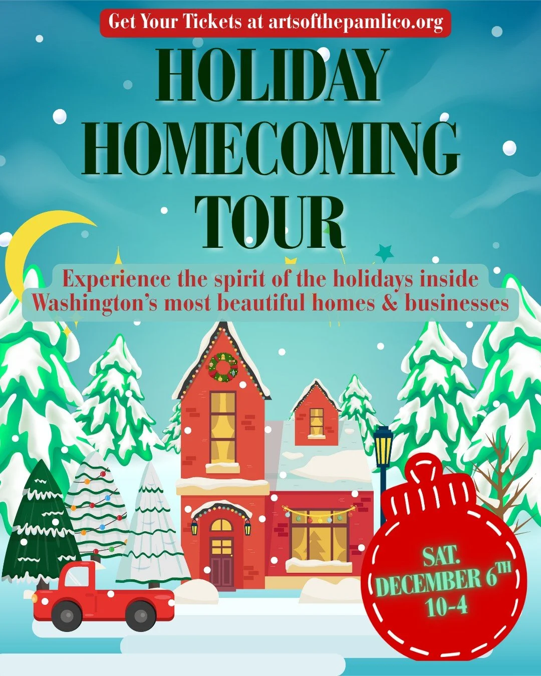 🏠🎄 Step Inside the Magic of the Season!

Ever wonder what it&rsquo;s like to walk through Washington&rsquo;s most beautifully decorated homes &amp; businesses? The Holiday Homecoming Tour gives you that chance! ✨

Join us Saturday, December 6, for 