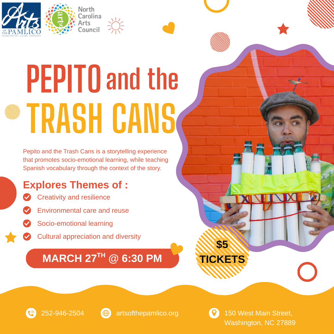 Pepito and the Trash Cans