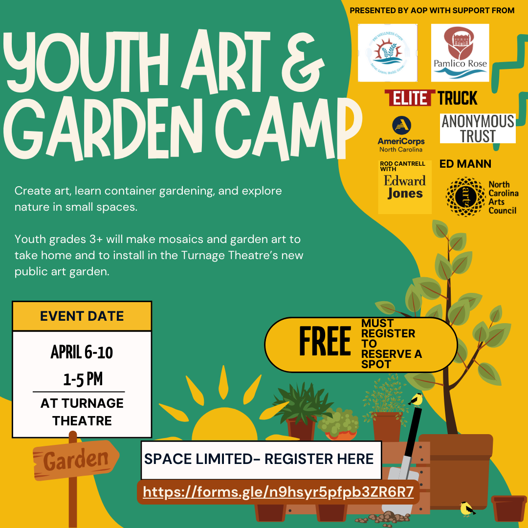 Youth Art &amp; Garden Camp (Spring Break Week)