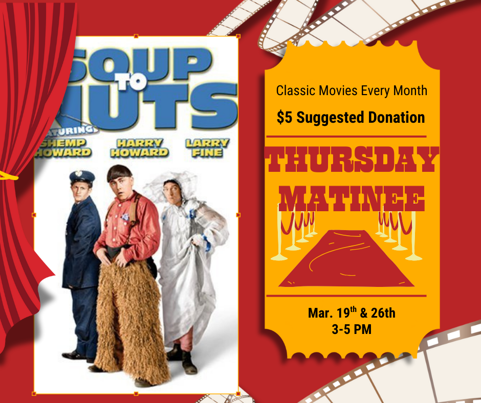 Thursday Matinee Series: The Three Stooges – Soup to Nuts (1930)