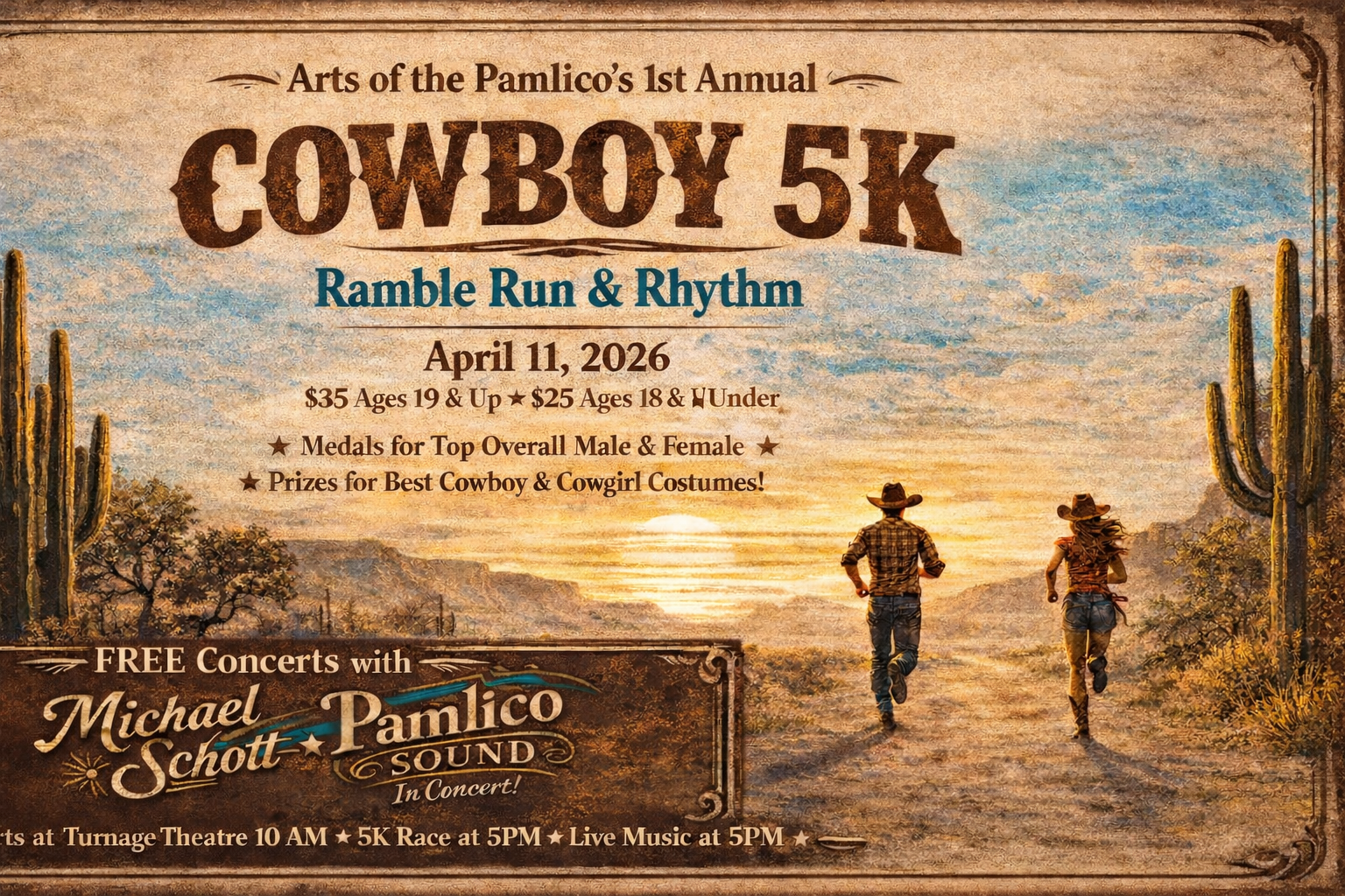 Cowboy Free Event Ramble, Run &amp; Rhythm