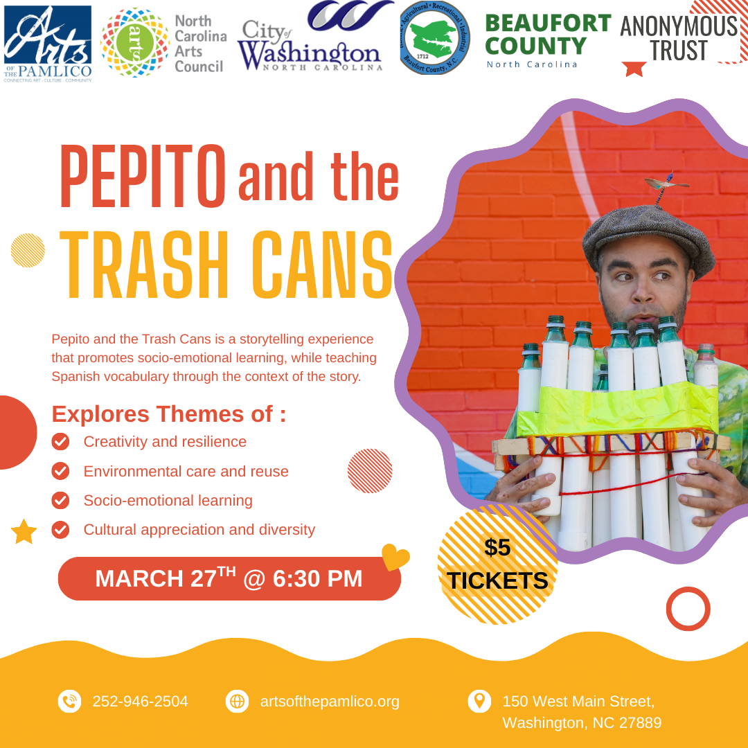 Pepito and the Trash Cans