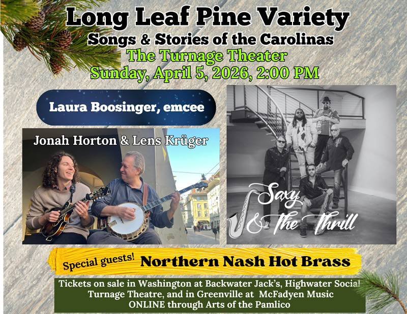 Long Leaf Pine Variety: Songs & Stories of the Carolinas