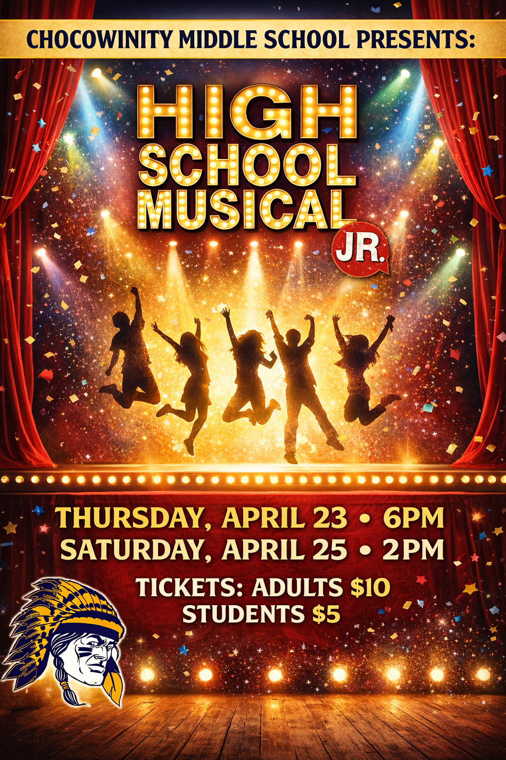 Chocowinity Middle School presents High School Musical Jr.