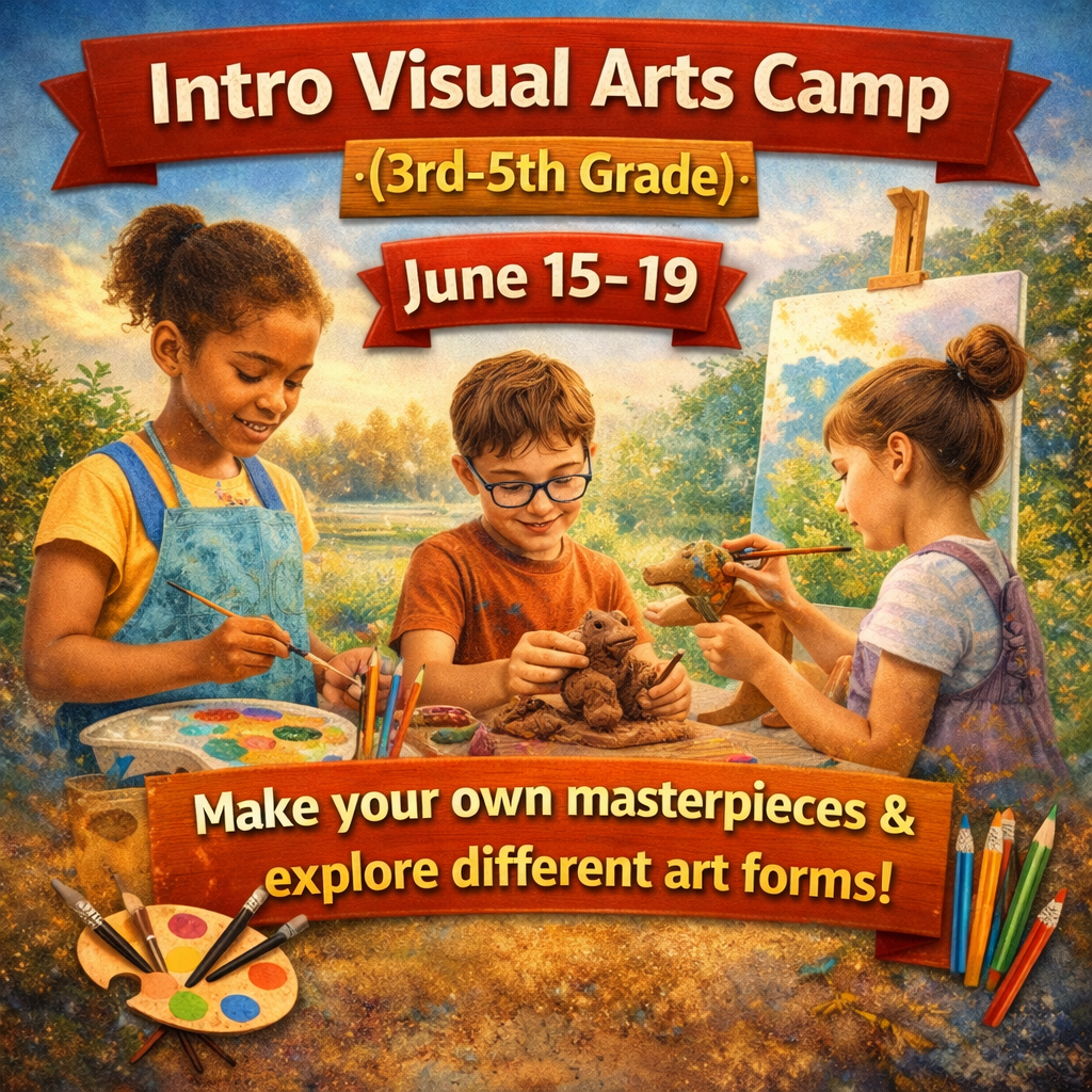 Intro Visual Arts Camp (3rd-5th grade)