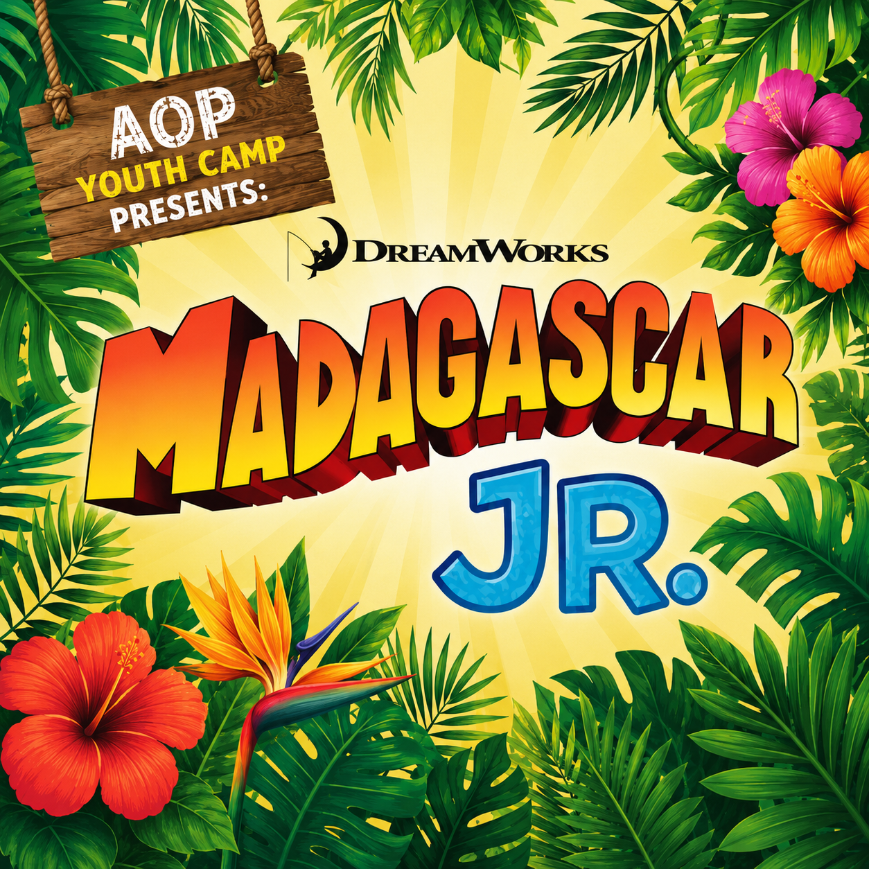 AOP Youth Camp Presents: Madagascar – A Musical Adventure Jr.